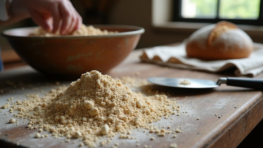 earthy dense aromatic bread