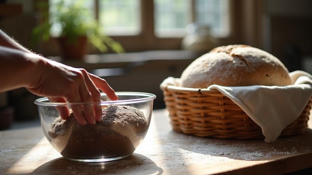 let dough proof properly