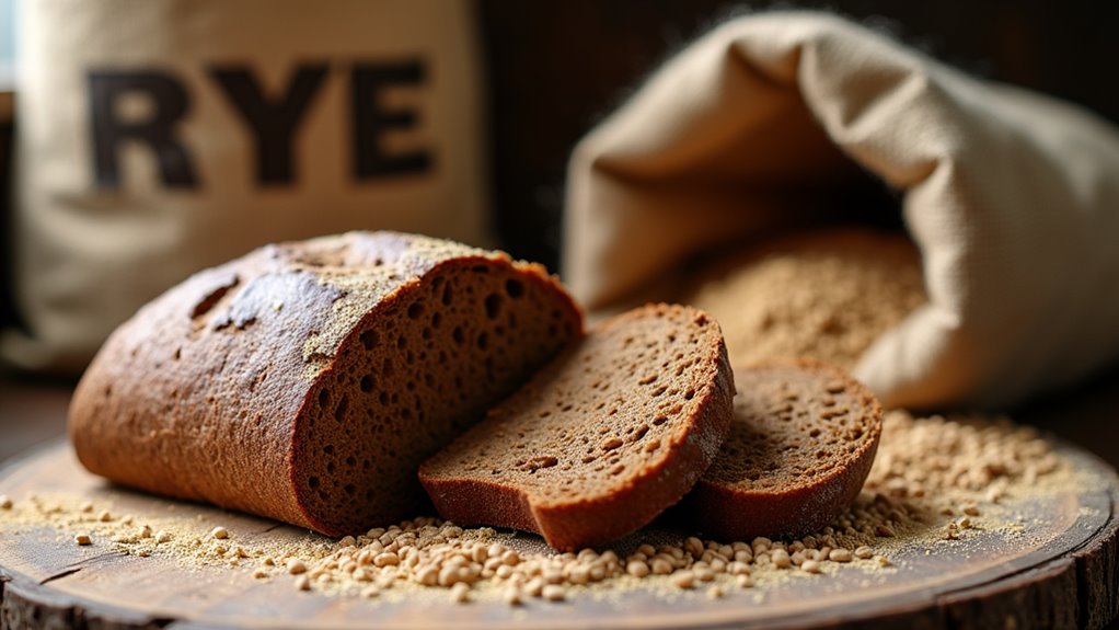 rye flour enhances density